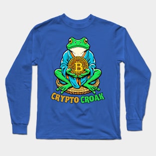 Bitcoin frog Long Sleeve T-Shirt